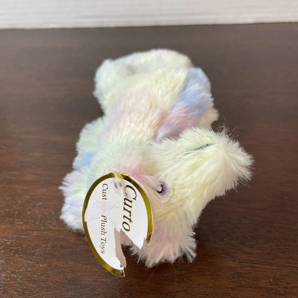Curto Toy Seahorse Stuffed Animal Multicolor Soft Fuzzy 8